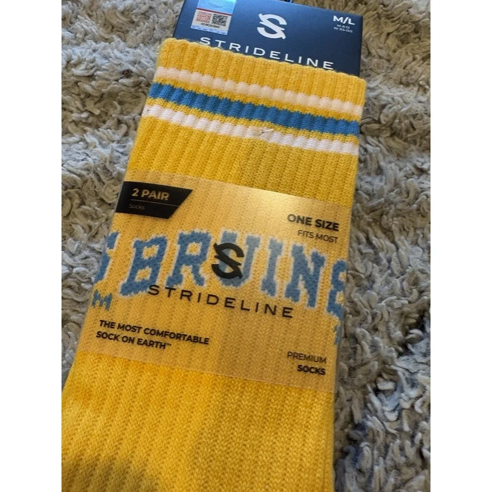 UCLA 2 Pk Stride line‎ Socks